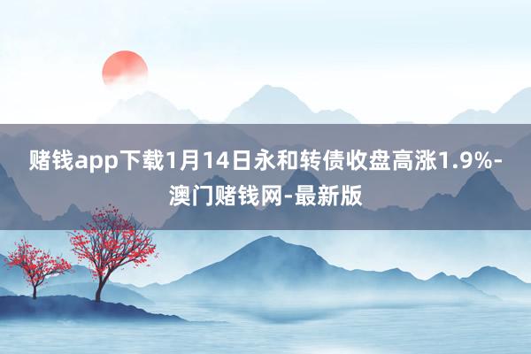 赌钱app下载1月14日永和转债收盘高涨1.9%-澳门赌钱网